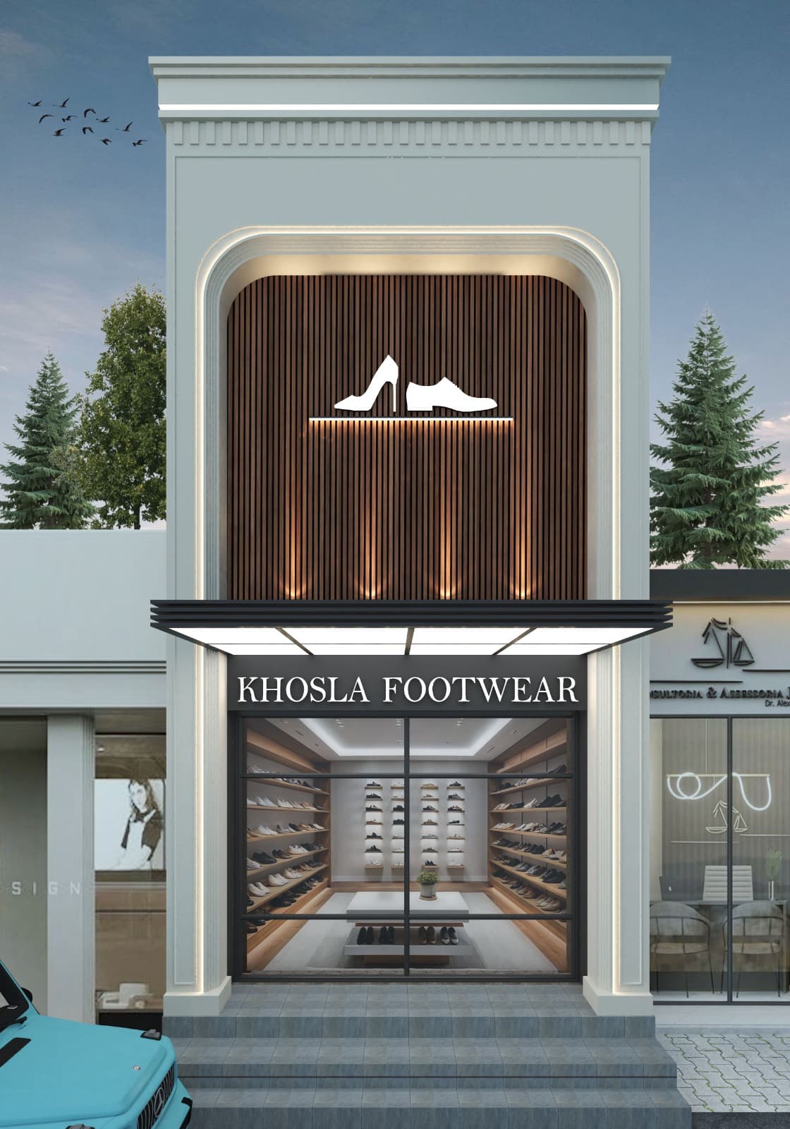 Shoe Studio — 15′ Front — Punjab